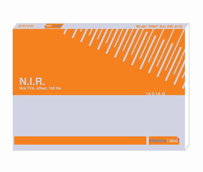 NIR fără TVA A4 SILENCE® — Tipografia Vega