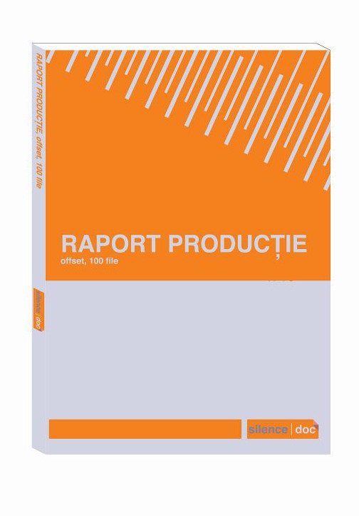 Raport de producție A4 SILENCE® — Tipografia Vega