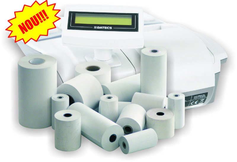 Role fax 210 mm × 18 m, 3 buc./set — Tipografia Vega