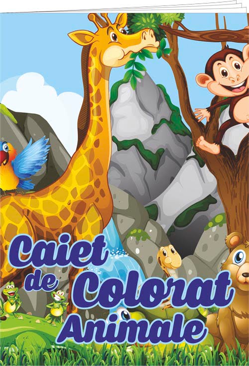 Caiet de colorat A5 — detaliu 2
