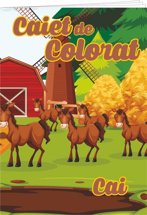 Caiet de colorat A5 — detaliu 3