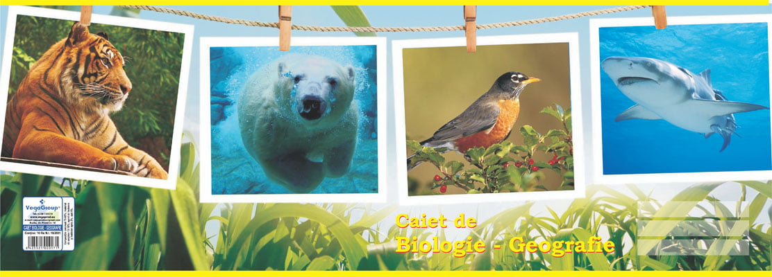 Caiet geografie-biologie 17×24 cm, 24 file — detaliu 3