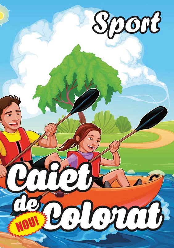 Caiet de colorat A4 — detaliu 11