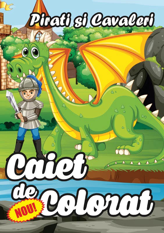 Caiet de colorat A4 — detaliu 9