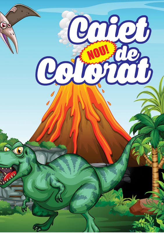 Caiet de colorat A4 — detaliu 5