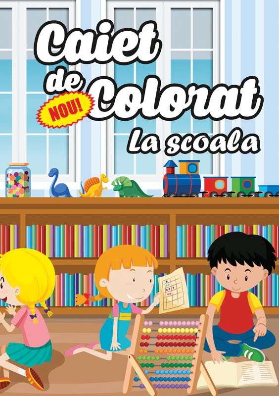 Caiet de colorat A4 — detaliu 4