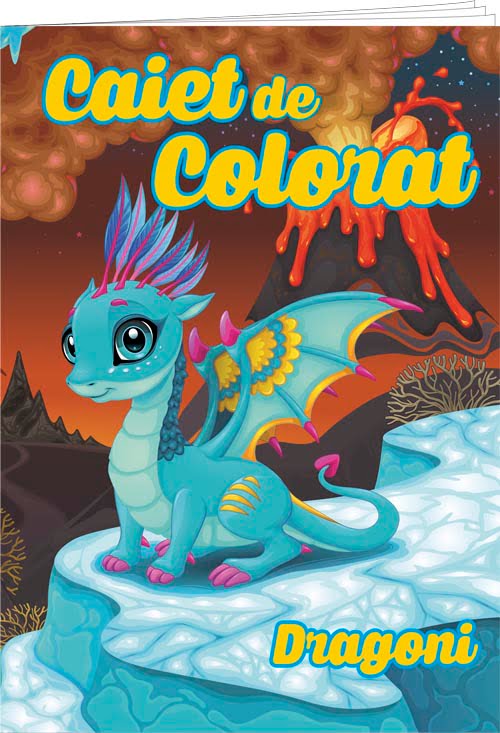 Caiet de colorat A5 — detaliu 4