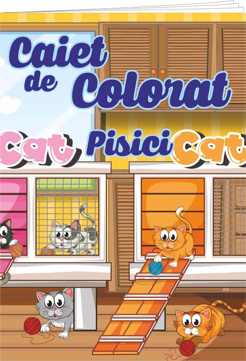 Caiet de colorat A5 — detaliu 6
