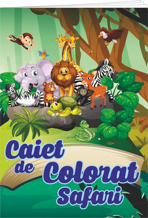 Caiet de colorat A5 — detaliu 7