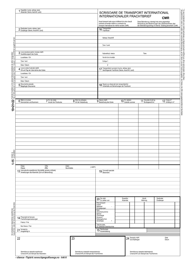 CMR A4, 3 exemplare SILENCE® — detaliu 2