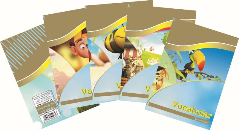 Caiet vocabular, 24 file SILENCE® — Tipografia Vega