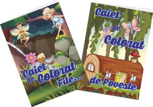 caiet colorat a5
